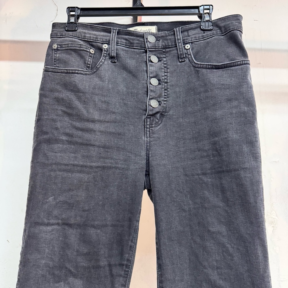 Madewell black Cali Demi-bootcut jeans size 29 in good condition - Picture 2 of 7